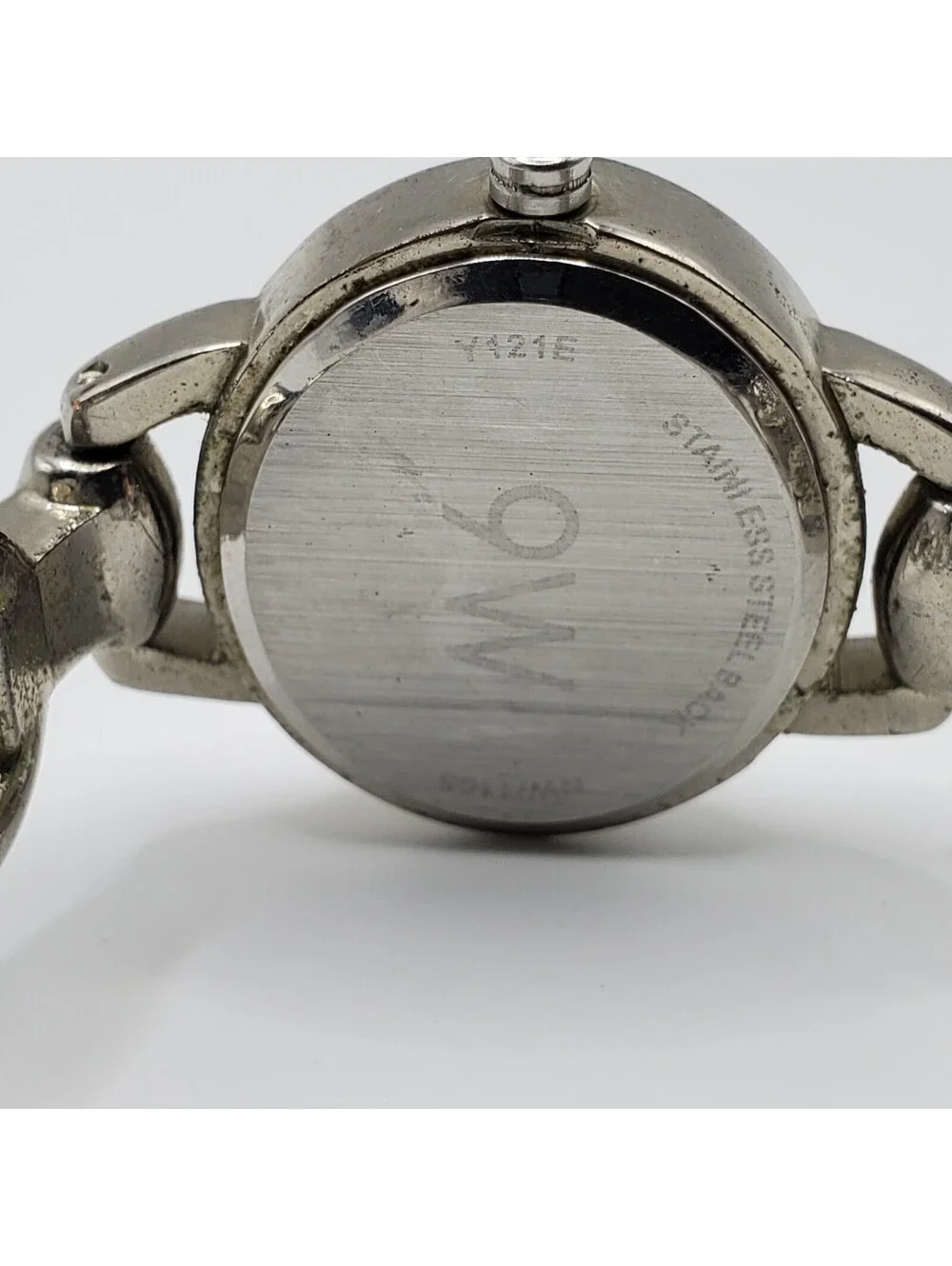 Nine West Watch Women 29mm Silver Tone Oval New Battery